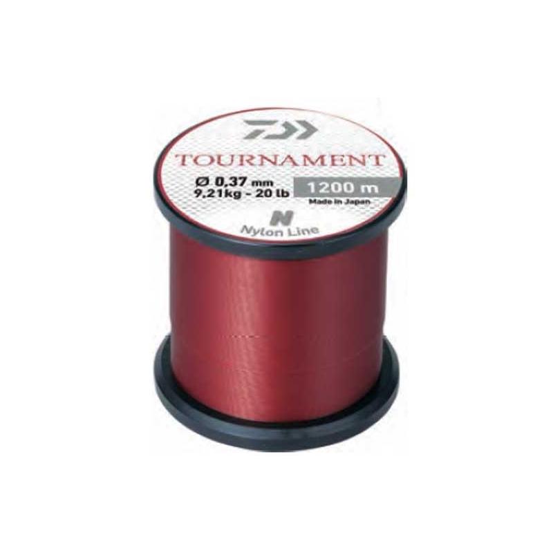 Nylon Daiwa Tournament Rouge - 1200M