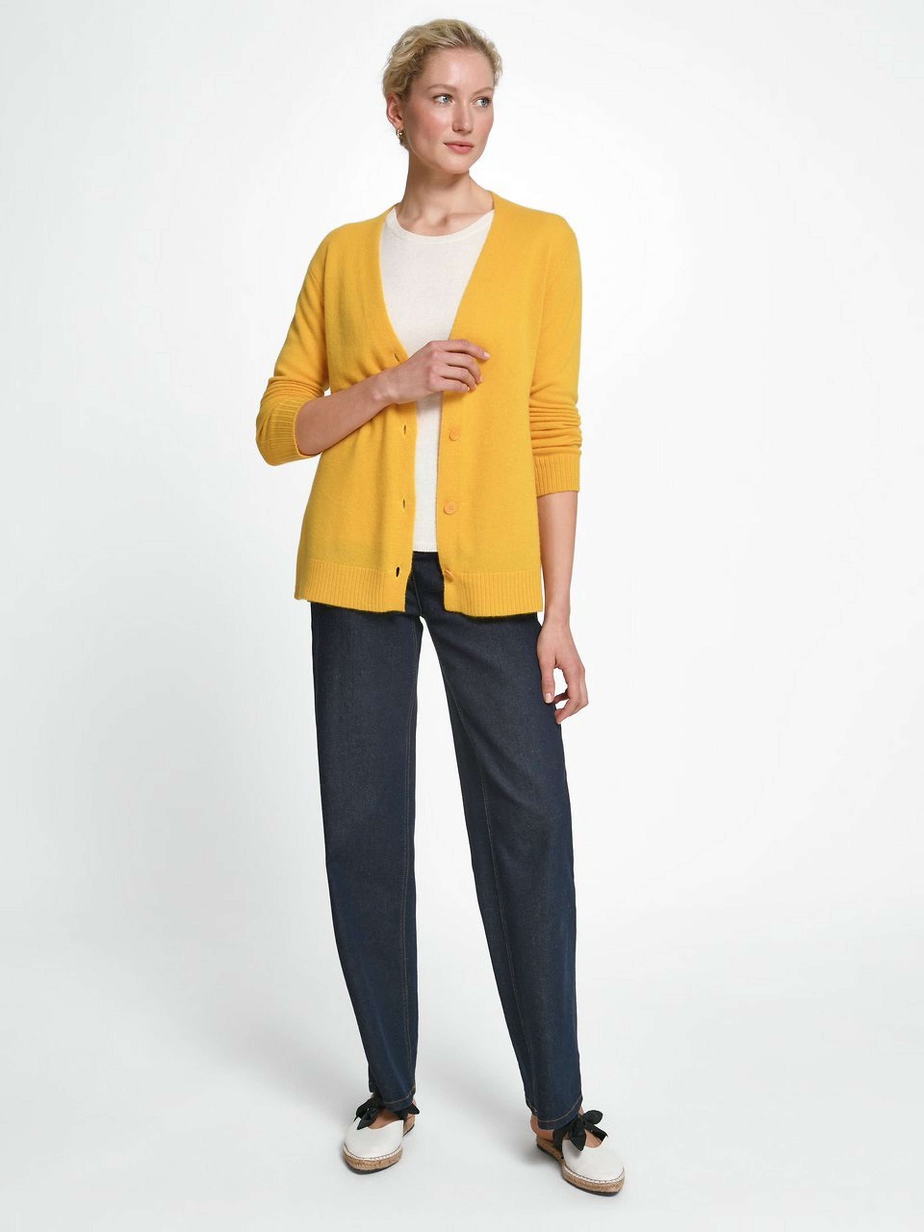 Strickjacke mit 1/1-Arm