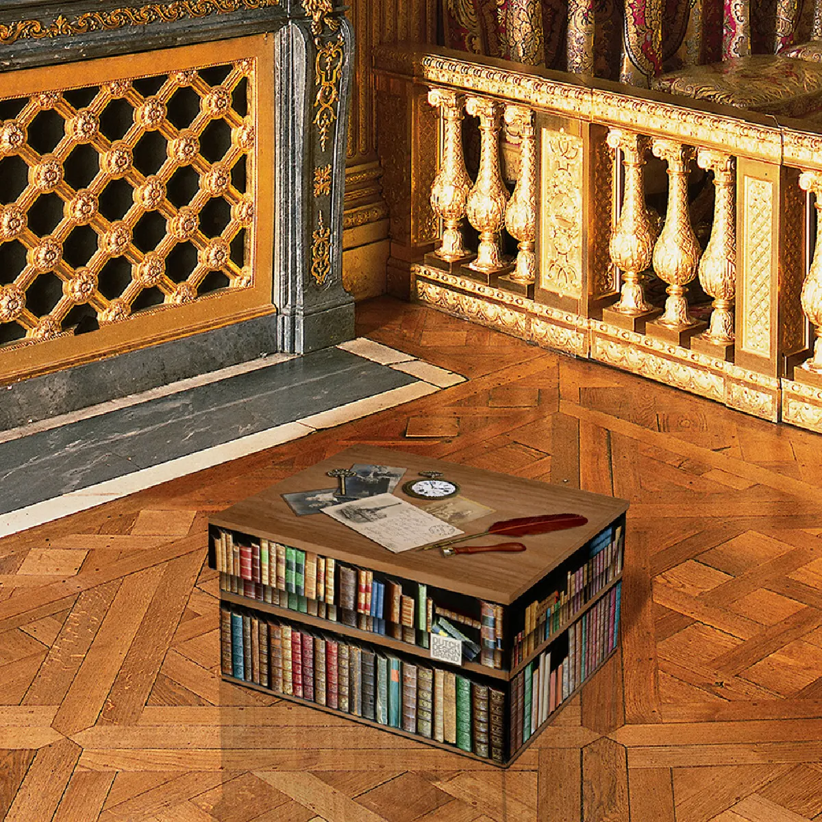 Dutch Design Brand Boîte de rangement Books - 39,5x32x21cm