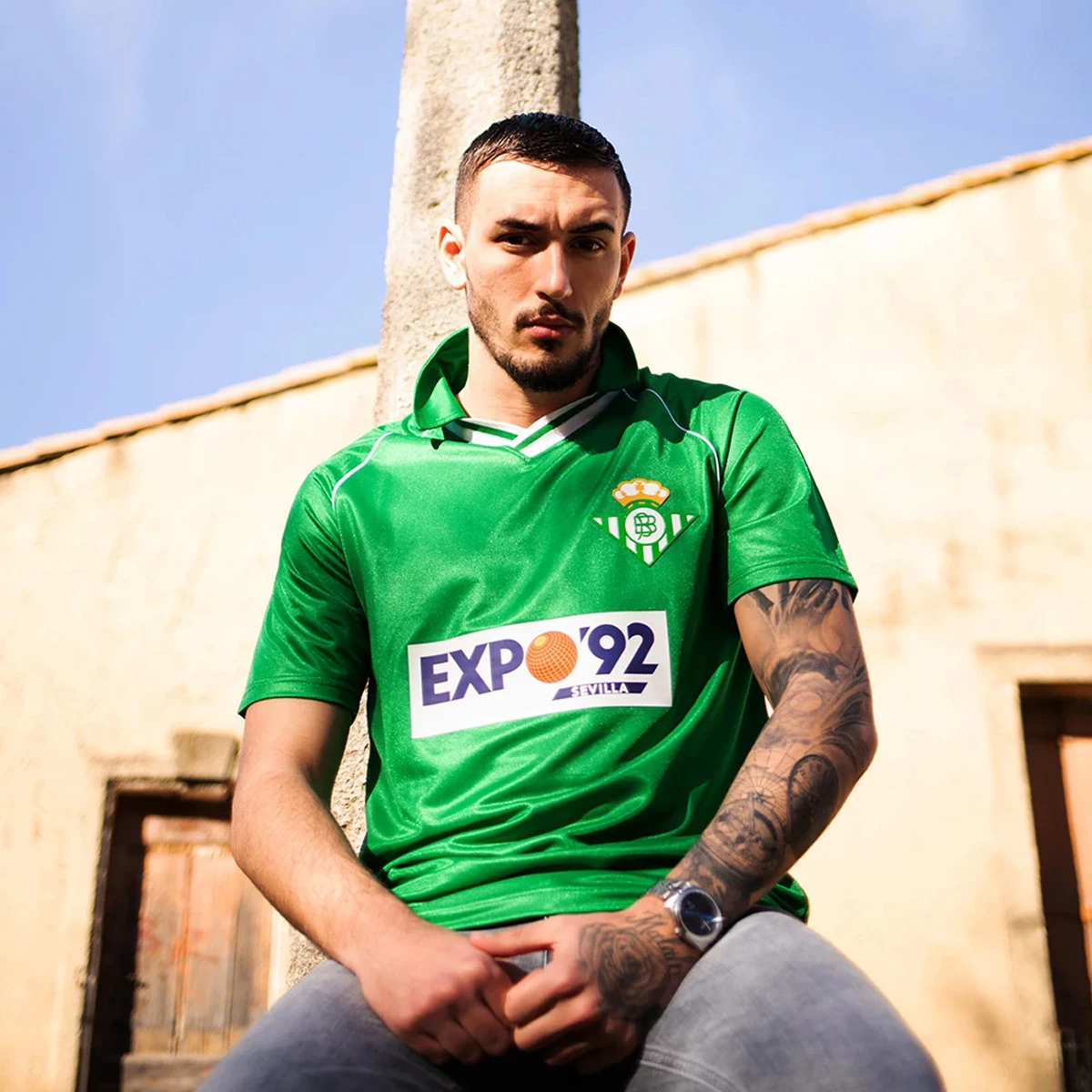 T-Shirt COPA Real Betis 1987 - 90 Away Retro