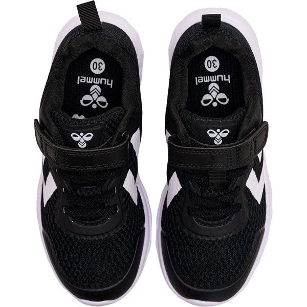 Black Actus Recycled JR Sneakers - Hummel