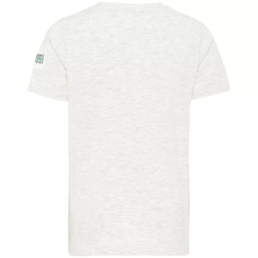 name it Boys T-Shirt Huffano Light Grey Melange