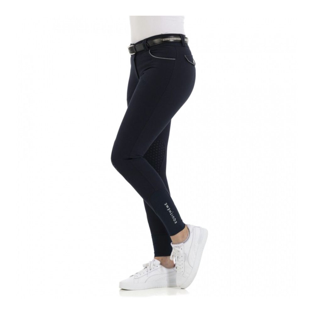 Equitheme BELINDA - Pantalon siliconé Femme marine
