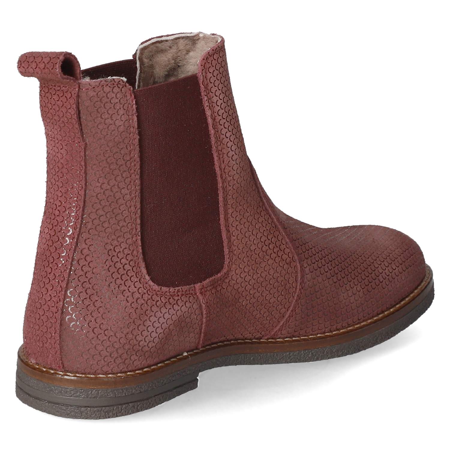 bisgaard Stiefeletten MADIA LAMB - blackberry