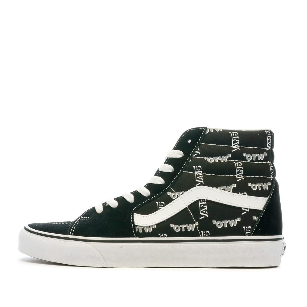 Vans Baskets Noires/Blanches Homme Vans Sk8-hi