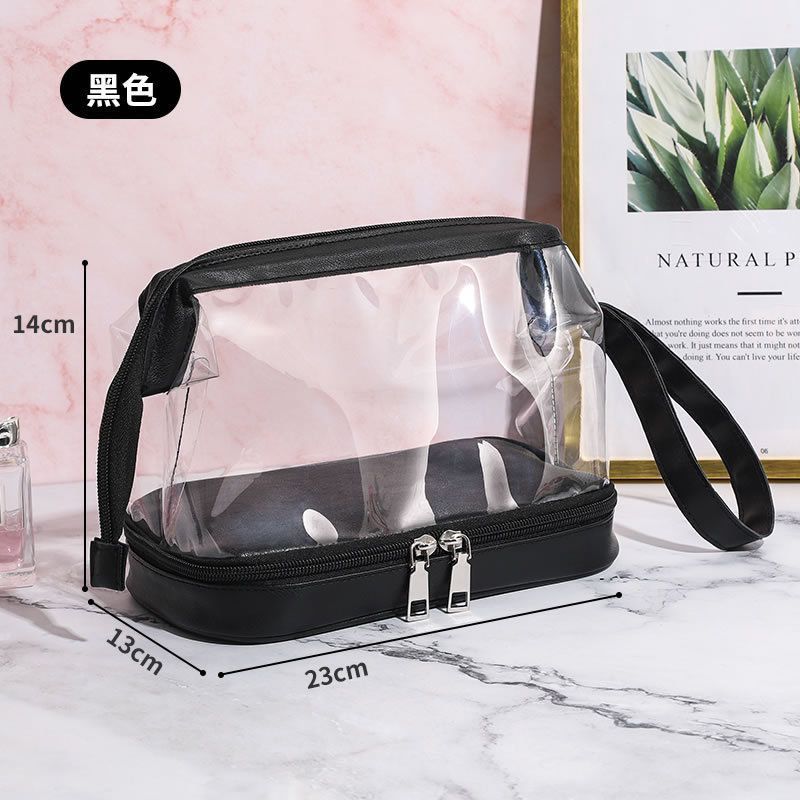 Evorest Bags - Transparante PVC Wet Dry Toilettas