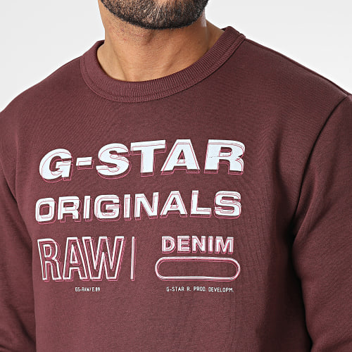 Sweat Crewneck D22319-A971 Bordeaux