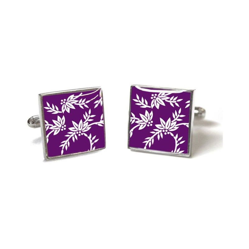Boutons de manchette, Franklin, Purple