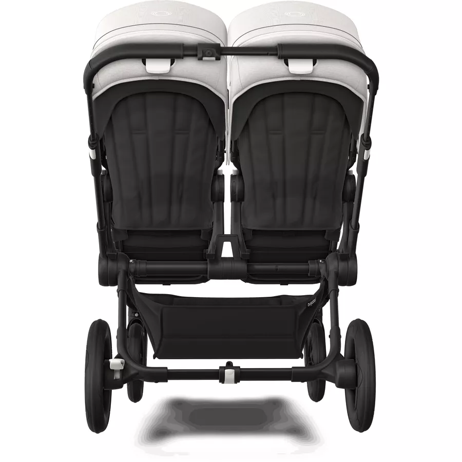 bugaboo Zwillingswagen Donkey 5 Twin Complete BlackMisty White