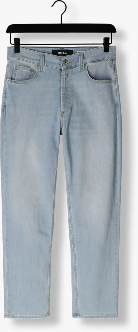 REPLAY lichtblauwe replay straight leg jeans maijke straight pants