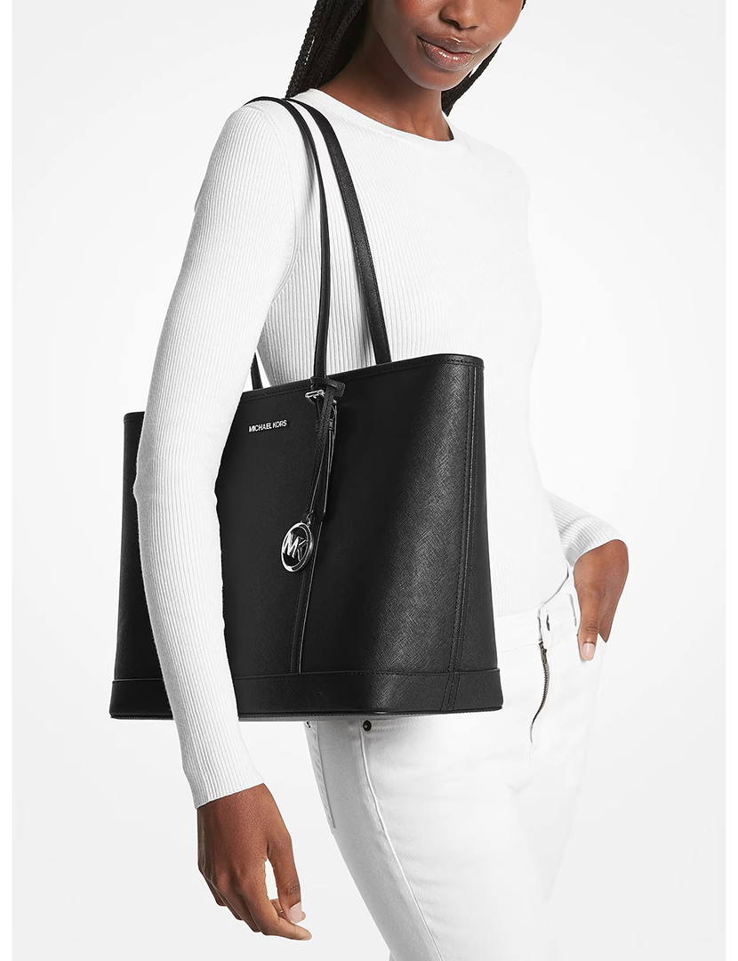 Jet Set Travel Tote Bag Black