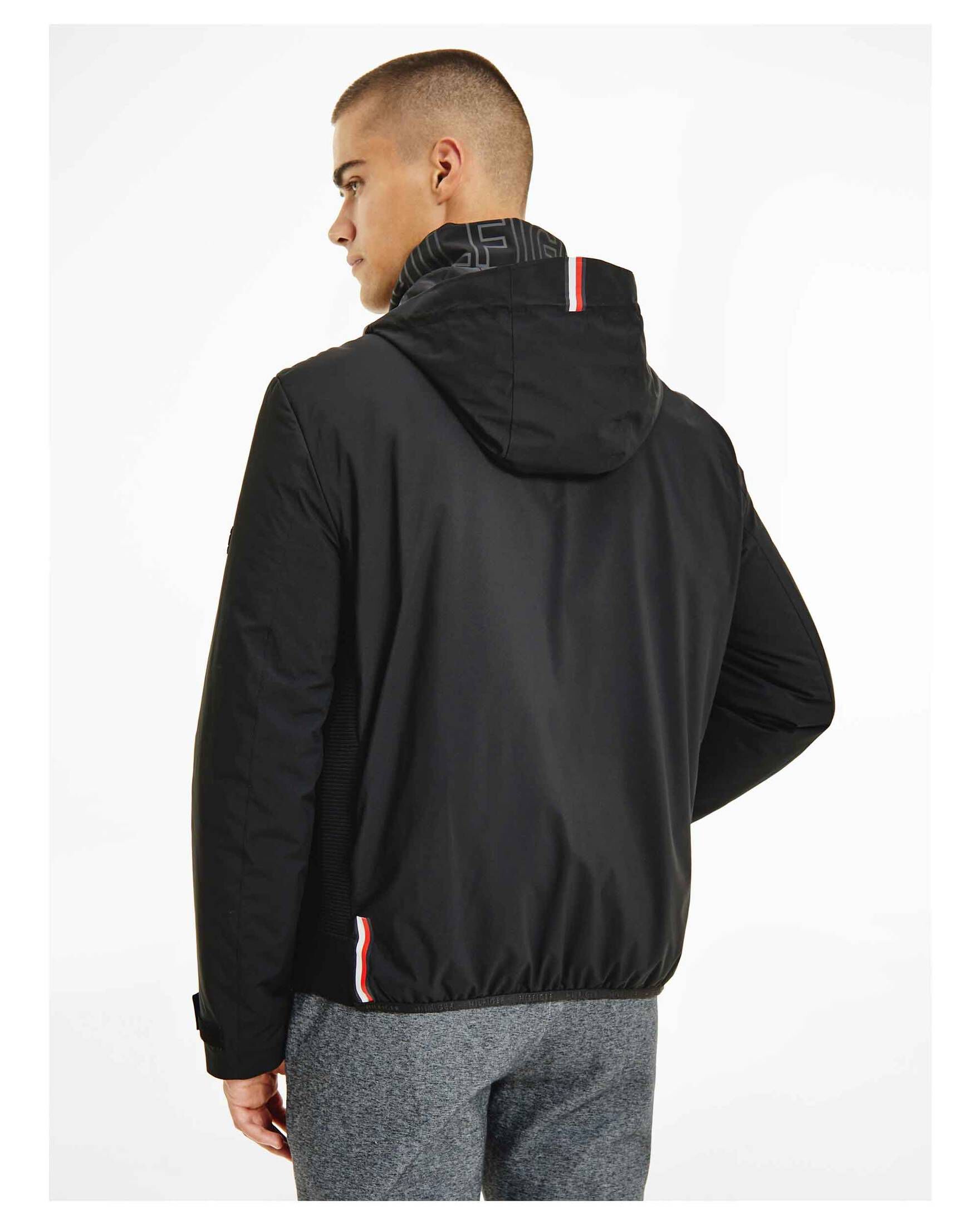 Tommy Hilfiger| Herren Jacke TECH ESSENTIAL HOODED JACKET