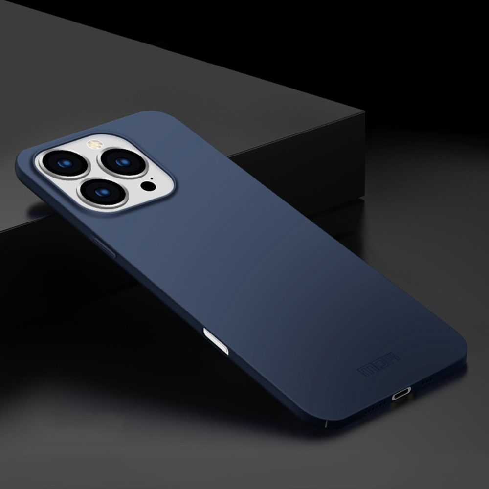 iPhone 16 Pro Max Hülle Hardcase Super Slim - Blau (Matt)