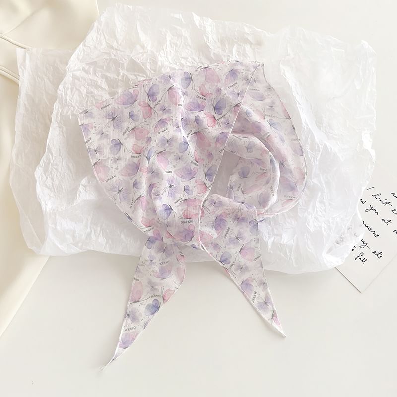 Frior - Bandana met bloemenprint (verschillende ontwerpen)