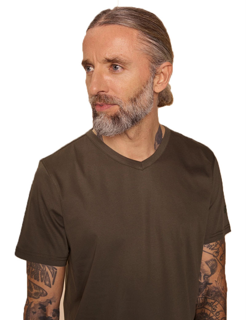 MOS MOSH T-SHIRT COL V PERRY CRUNCH ARMY