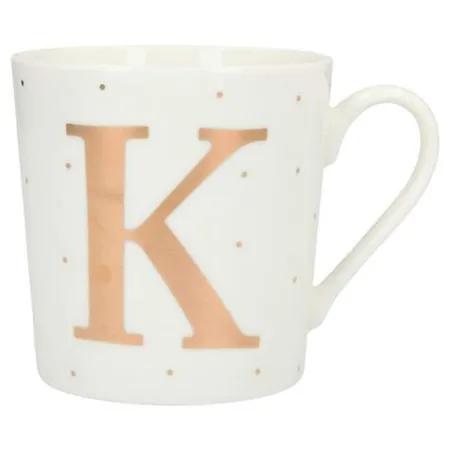 Depesche Porzellan Becher mit Buchstaben - K