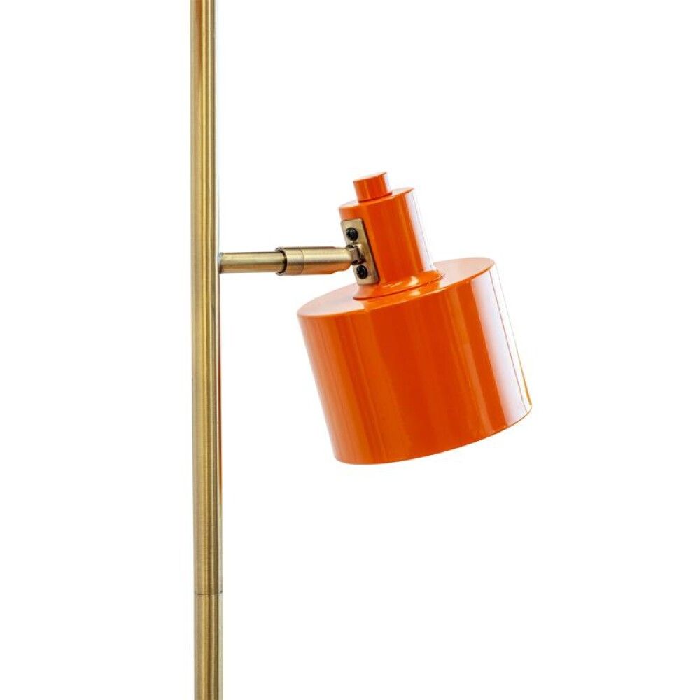 GULVLAMPE DYBERG LARSEN OCEAN ORANSJE/MESSING