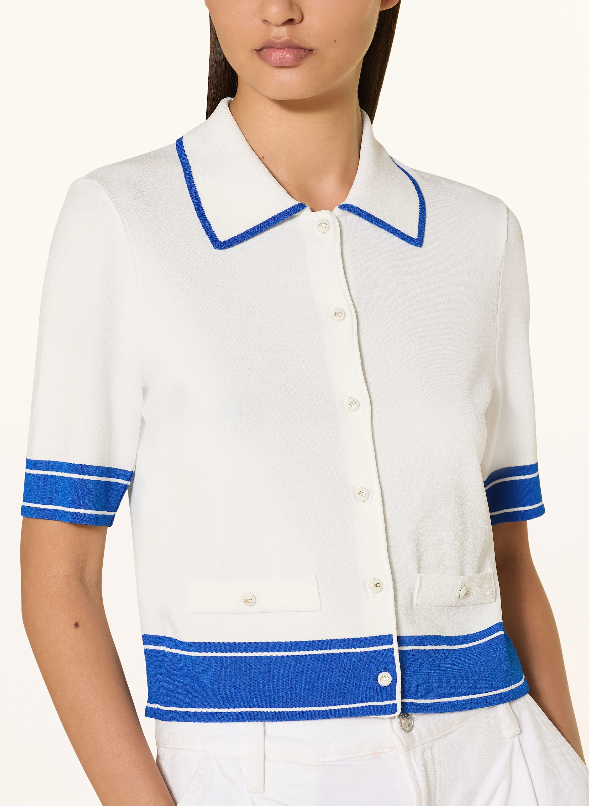 MARC CAIN Strick-Poloshirt