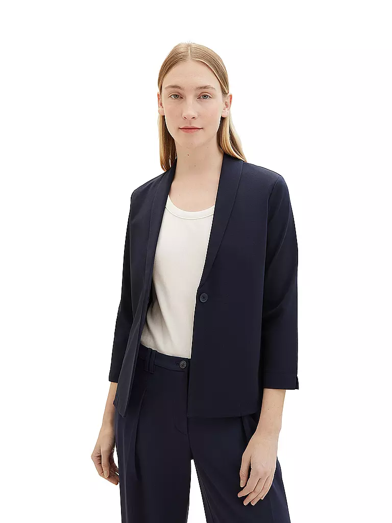 TOM TAILOR Blazer blau