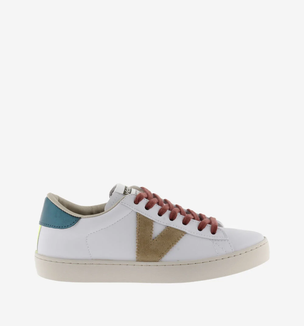 BERLÍN EFFET CUIR MULTICOLORE Baskets femme à effet cuir multicolore ROYAL