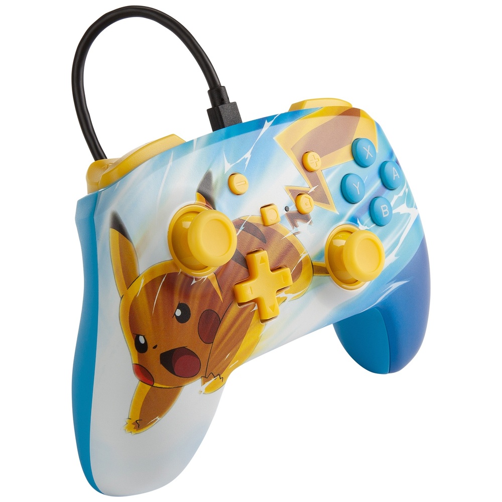 PowerA Enhanced Wired Controller für Nintendo Switch – Pikachu Charge