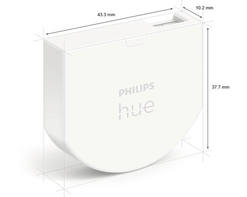 HUE wandschakelaarmodule, 1 verpakking