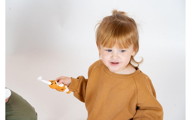 Elektrische Zahnbürste »brush-baby WildOne Tiger«