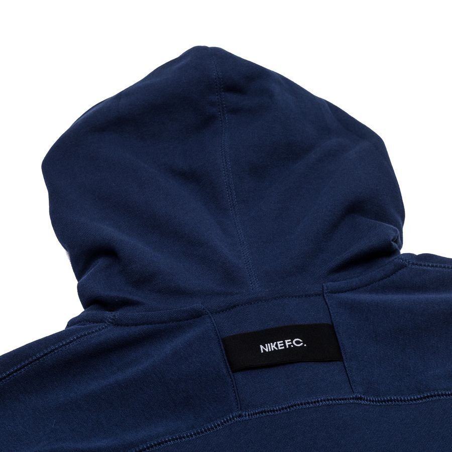 Nike F.C. Sweat à Capuche Fleece - Bleu Marine/Rouge/Noir