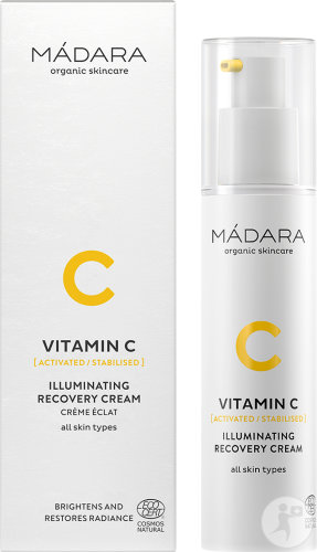 Mádara Vitamin C Crème Régénérante Illuminatrice À La Vitamine C Toutes Peaux 50ml