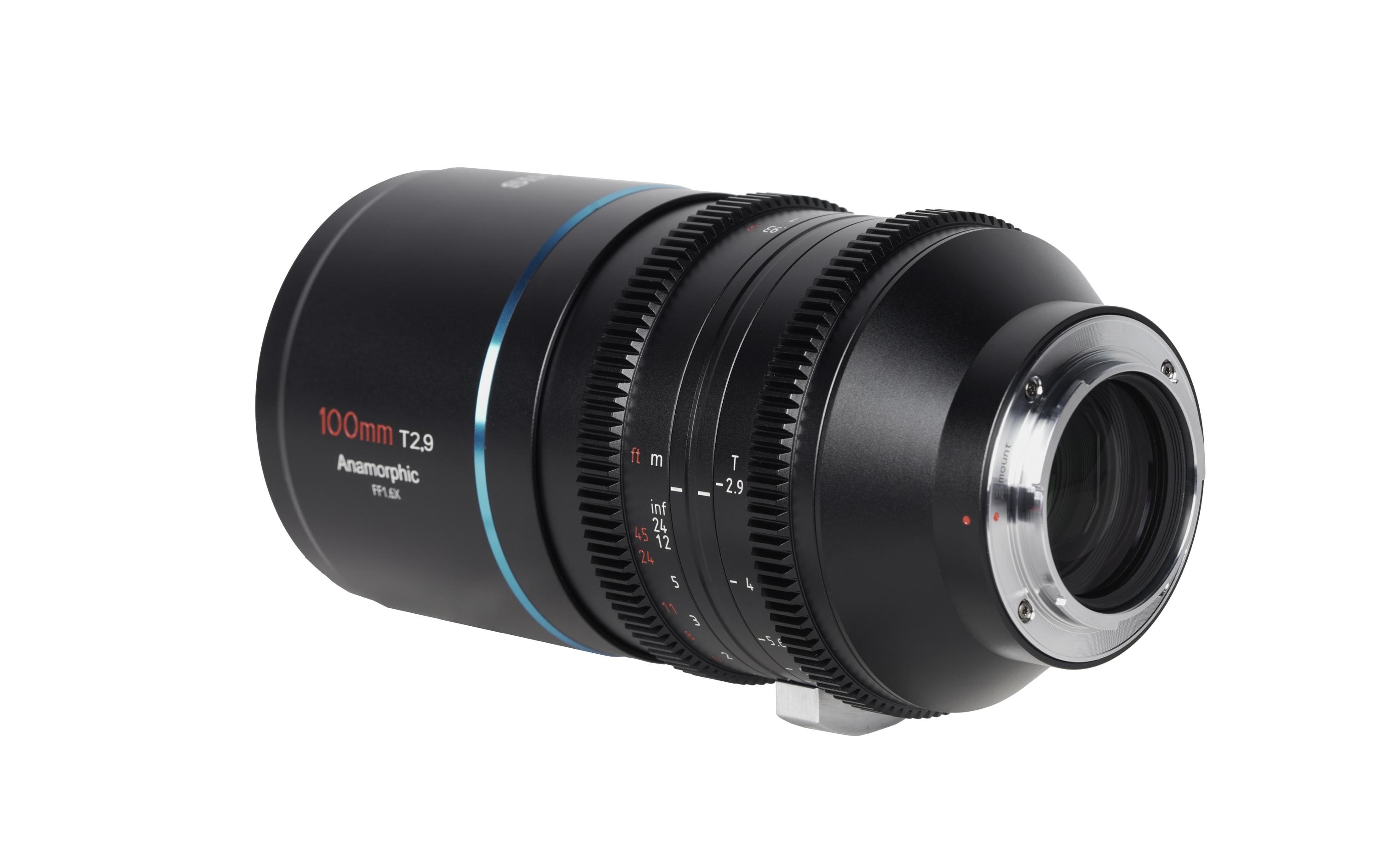 Festbrennweite Venus 100mm T/2.9 + 1.25x ADP – L-Mount<br>Anamorphotisches Vollformat-Objektiv mit 1.25x anamorphotischem Adapter