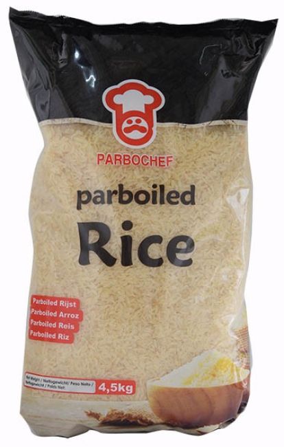Parbochef Voorgekookte Rijst 4.5kg