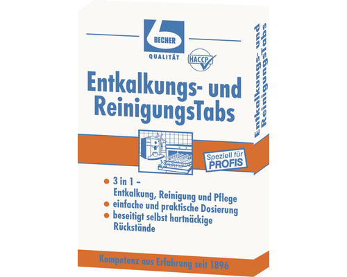 Dr. Becher Ontkalkings- en Reinigingstabletten, 8 stuks