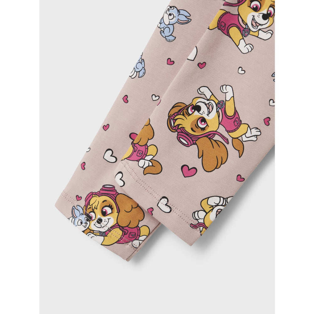 Køb Name It Burnished Lilac Nmfjiddi Paw Leggings Cplg