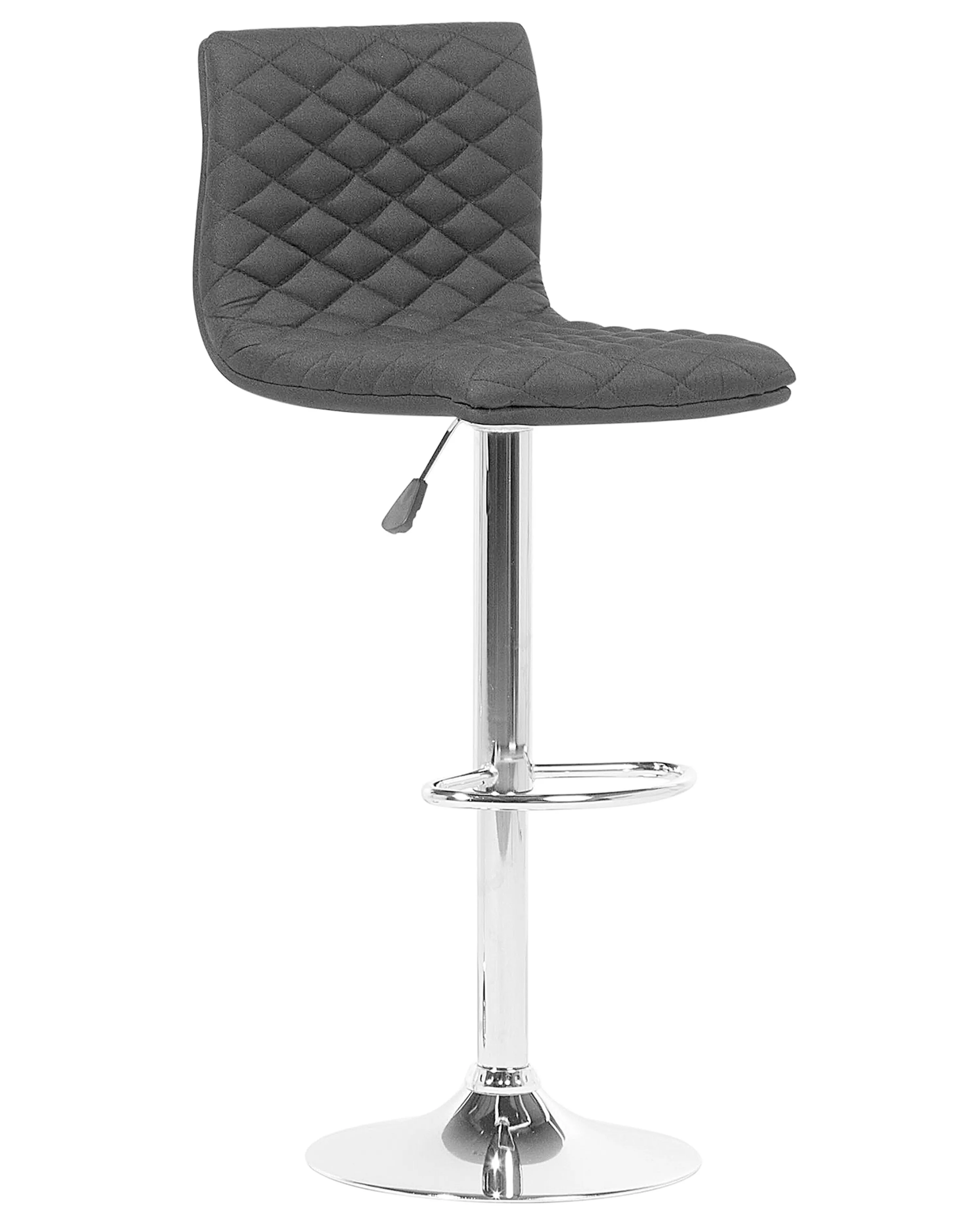 Set van 2 barstoelen ORLANDO draaibaar Zwart