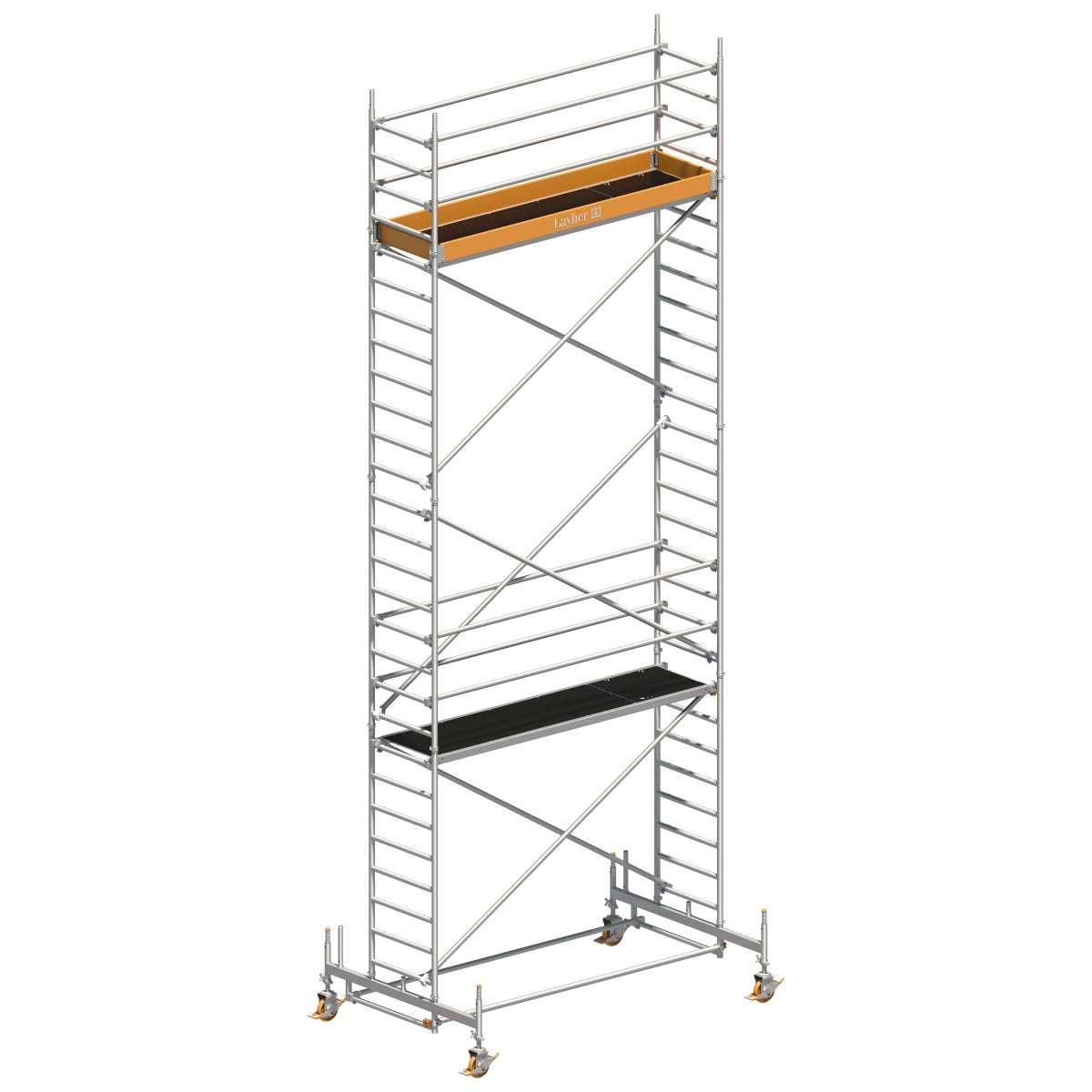 Layher rolsteiger Uni Standaard 8,35m AH (DIN EN 1004:2004)