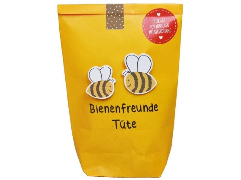 Wunderle Wundertüte Bienenfreunde, 14 x 22 cm, diverse Inha Glücksbringergeschenk