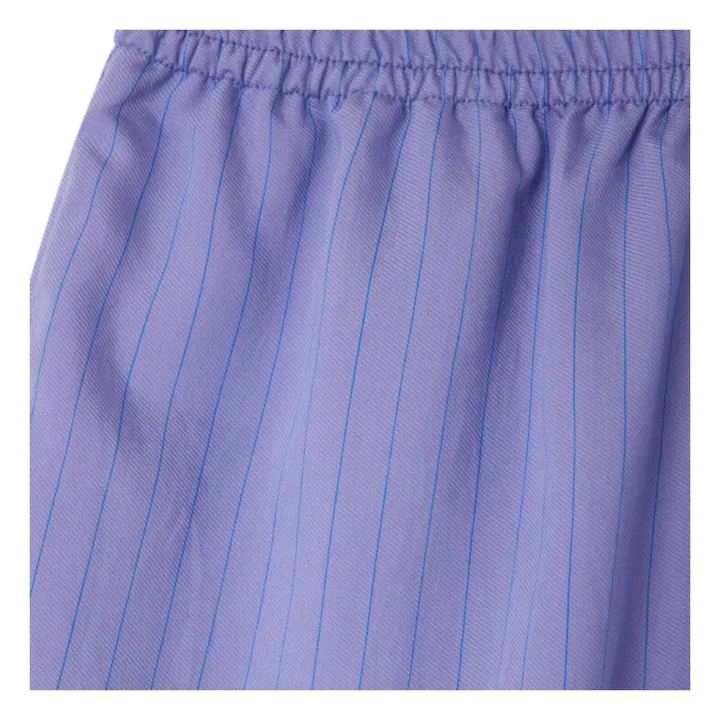 American Vintage Short Okyrow Rayures | Violet