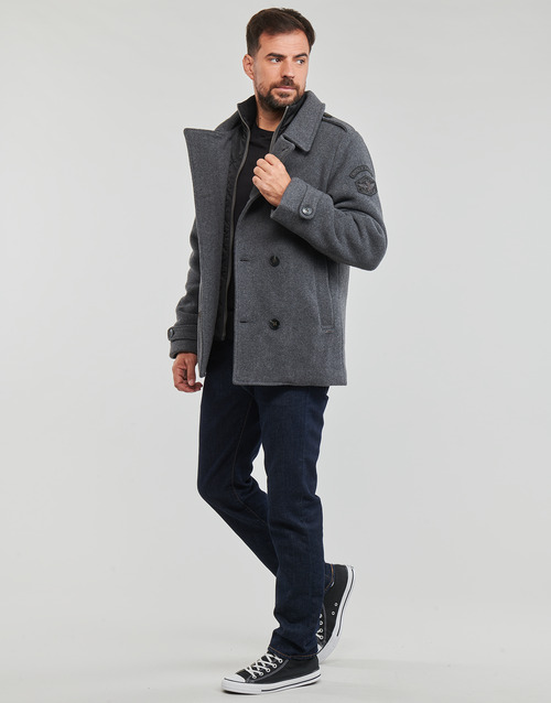 Petrol Industries - MEN JACKET WOOL - Gris