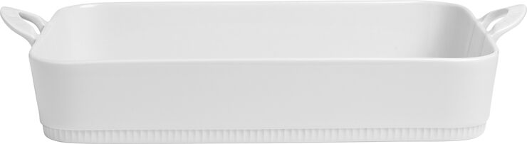 Pillivuyt Toulouse lasagnefad 34 x 24,5 cm Hvid