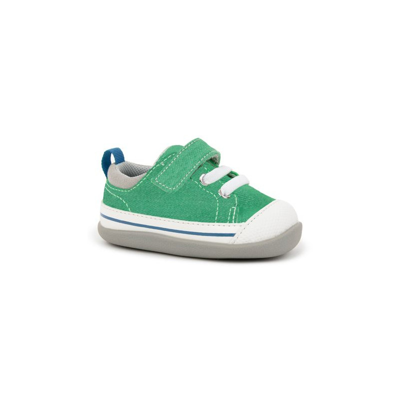 See Kai Run See Kai Run First Walker Stevie Green Denim