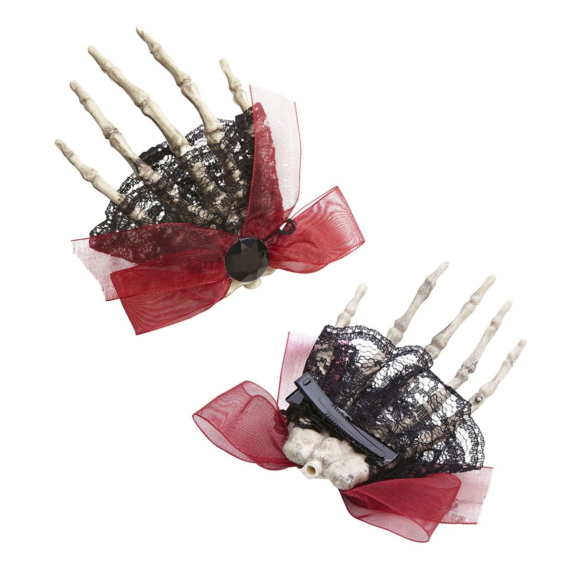 Halloween Haarclip Skelet Hand
