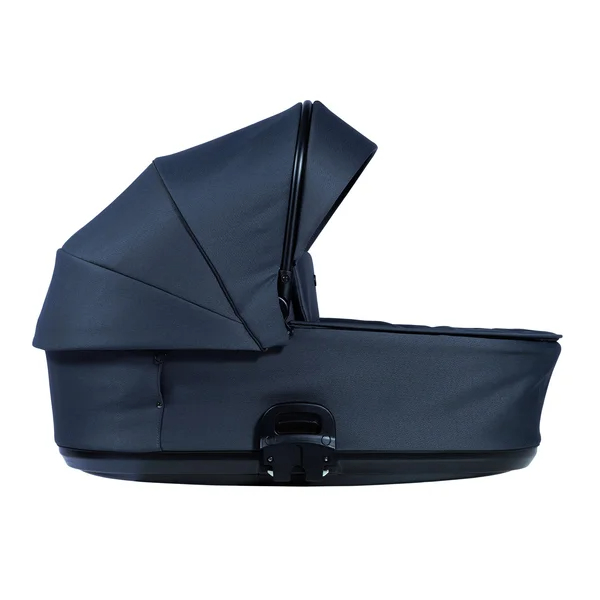 Carrinho de bebê Nordbaby Active Lux cinza ardósia com estrutura cromada
