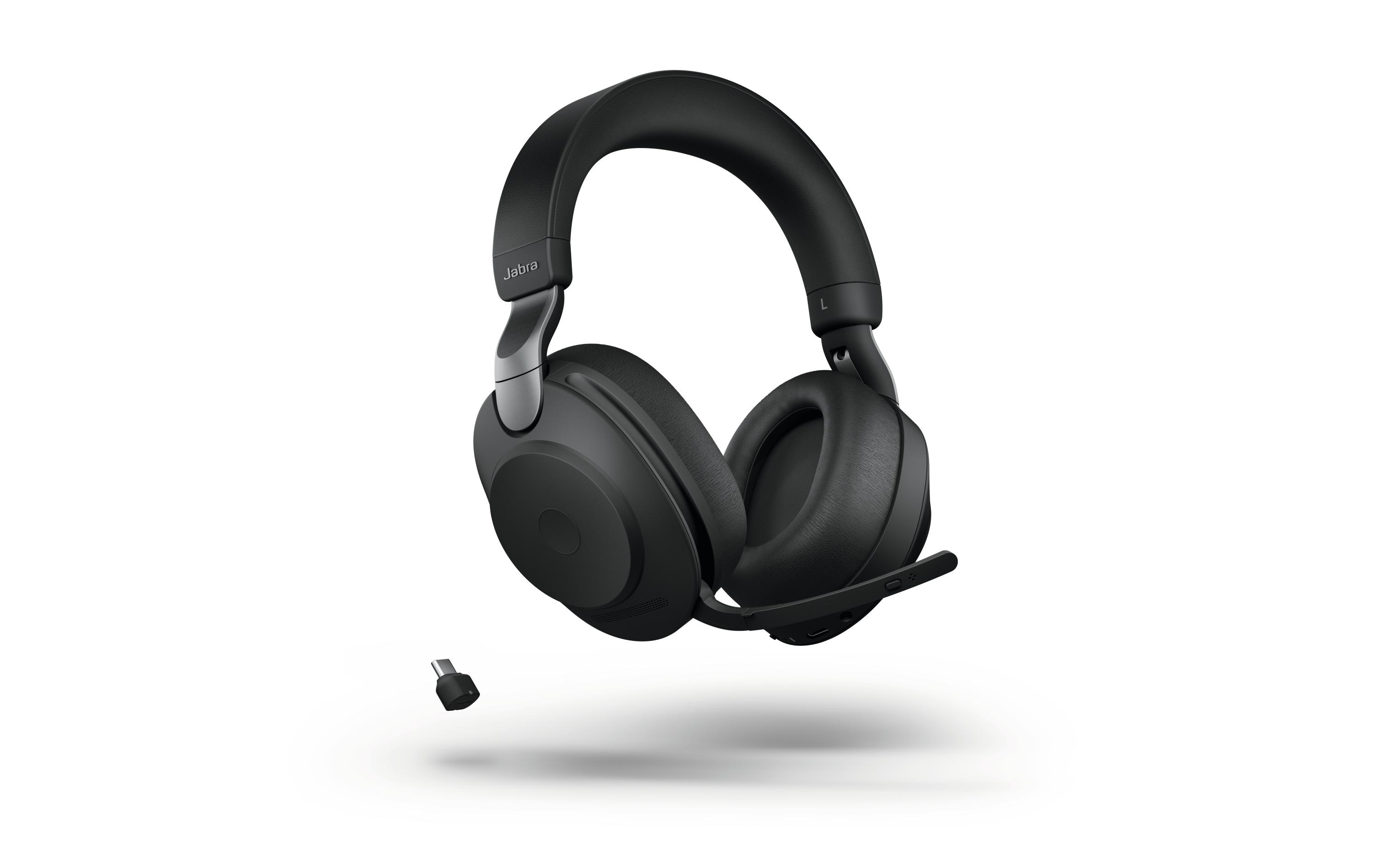 Headset Evolve2 85 Duo UC Schwarz, USB-C<br>Jabra Blueooth Headset mit Active Noise Cancelling