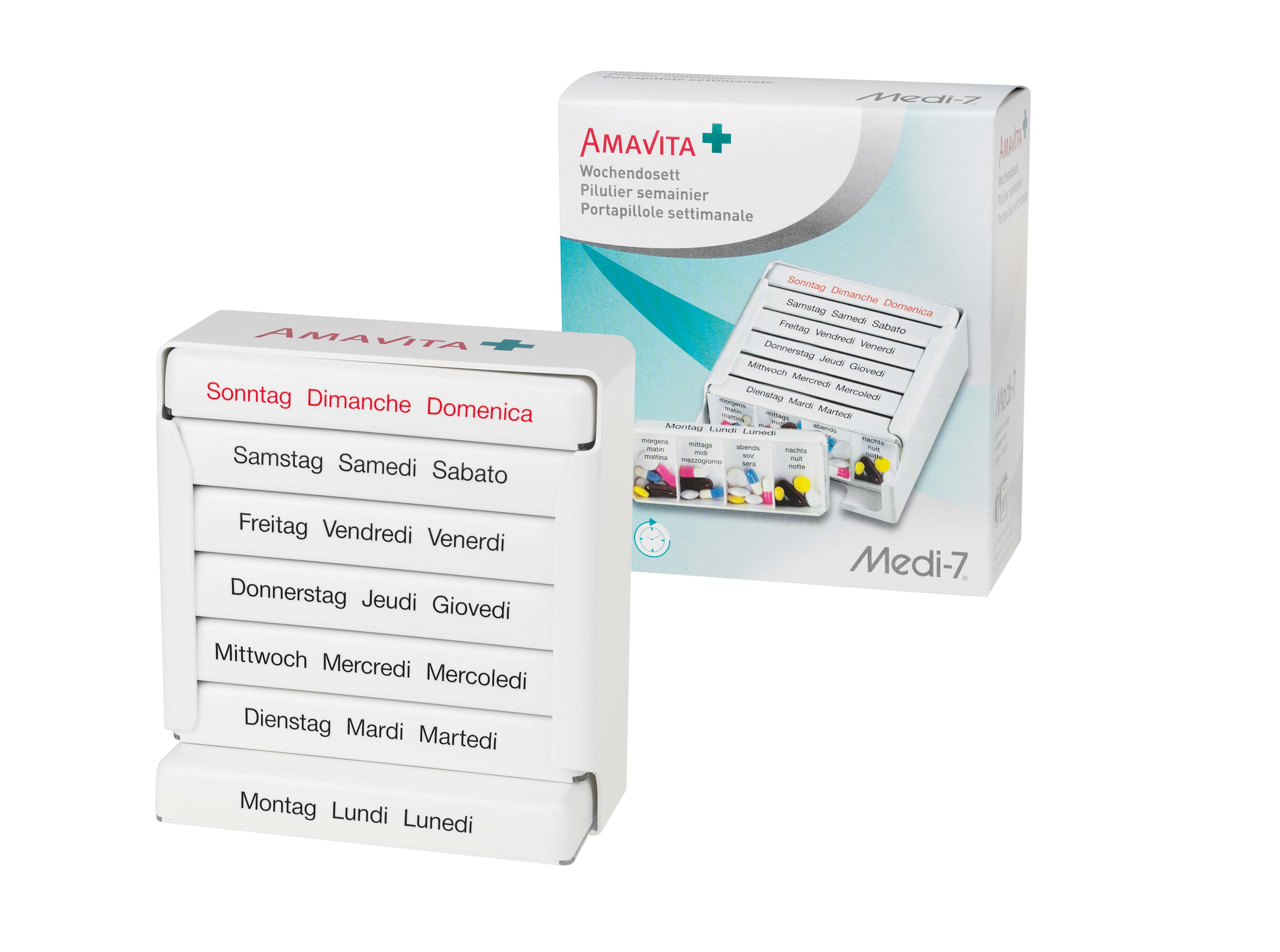 Amavita Medi-7 Wochendosett 1 Stk