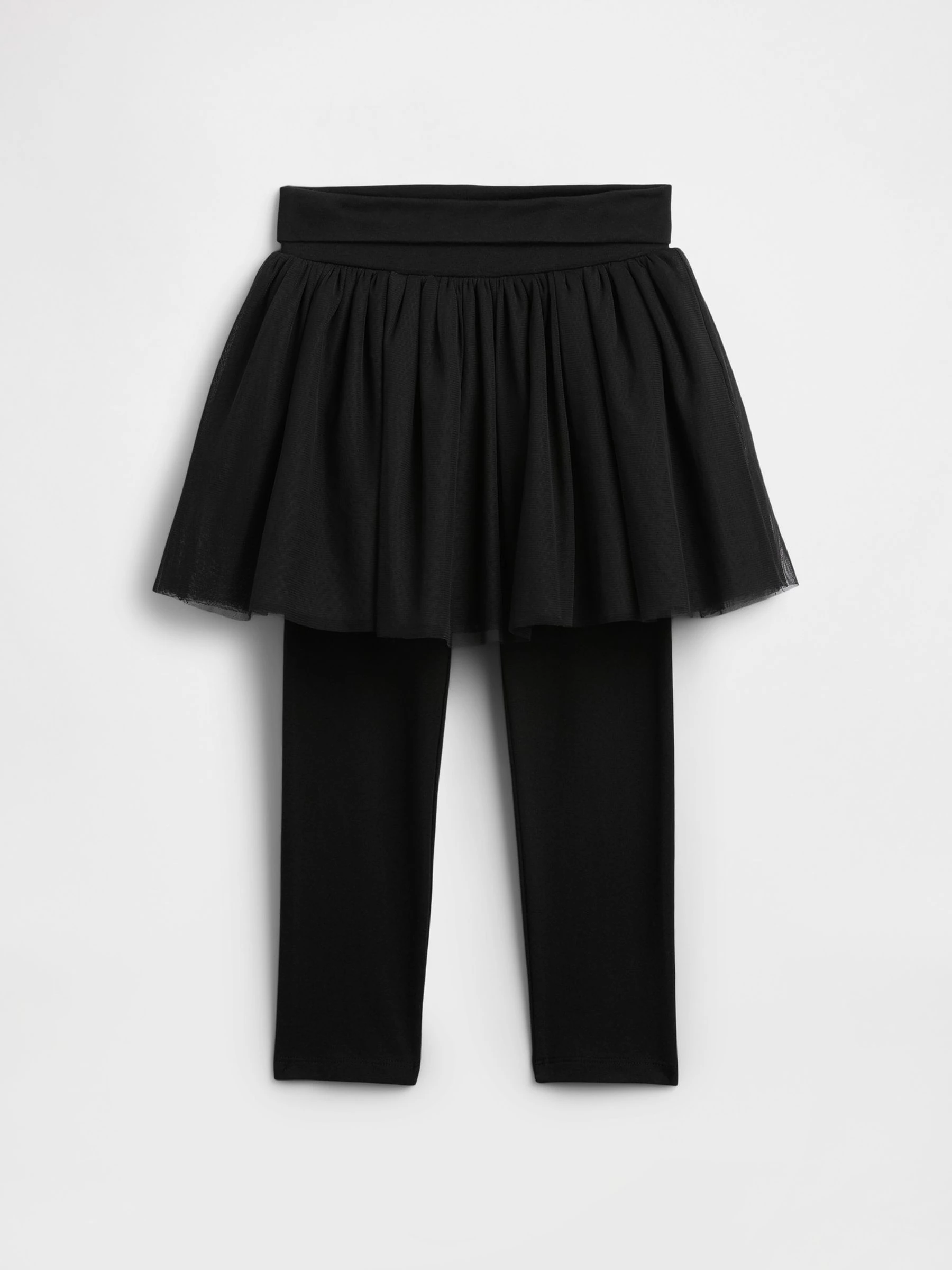 Zwart - Gap legging met tule rok (6mnd-5jr)