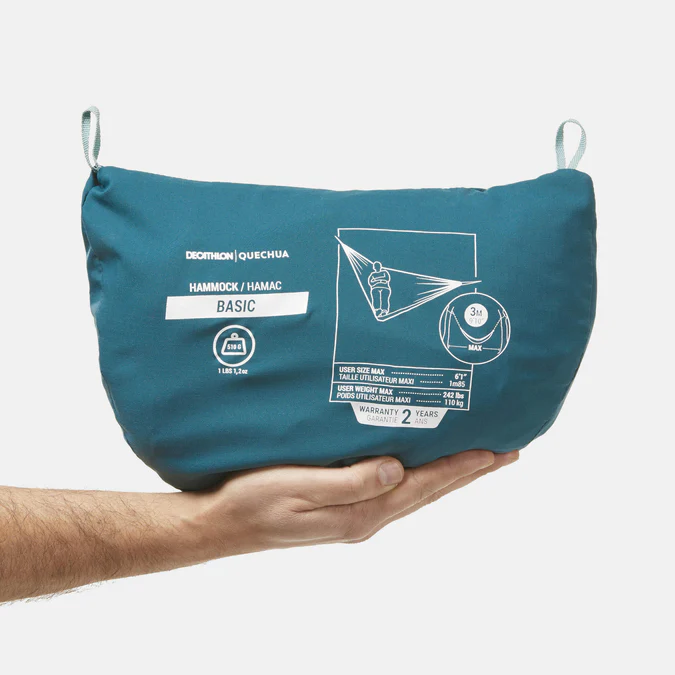 Decathlon Quechua - Rede individual Quechua - Modelo básico 300 x 150 cm - 1 pessoa