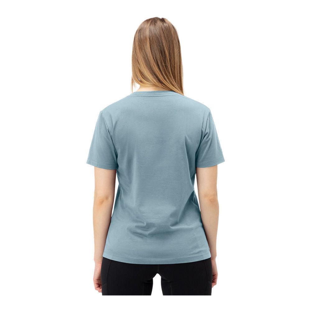 Norrona/29 COTTON VIKING - Tee-shirt Femme tourmaline