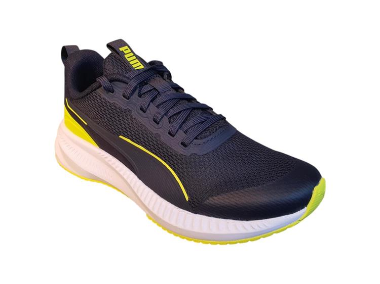 PUMA FLYER LITE 3 JR 401526 NEW-NAVY-LEMON-SHERBERT-PUMA-W