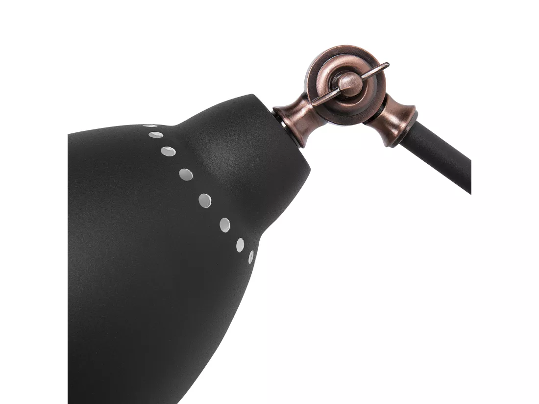 Lampe murale MISSISSIPPI Réglable Métal Gris graphite