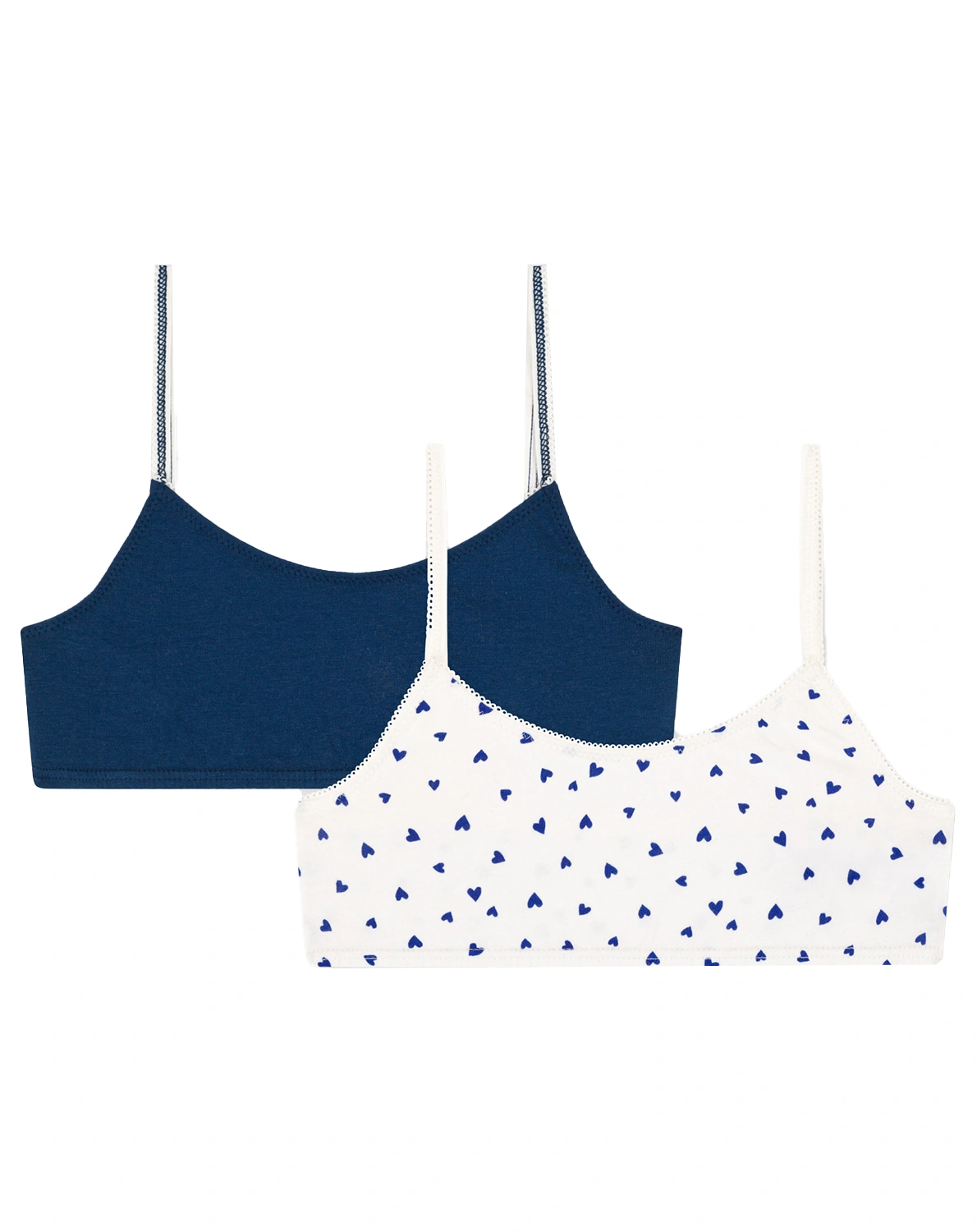 Bustiers BLUELOV 2er Set in blau/weiß
